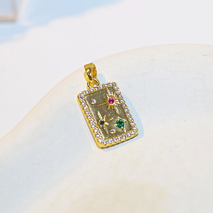 DIJE MEDALLA ESTRELLA