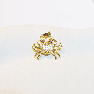 DIJE CANGREJO CIRCONES