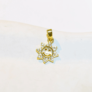 DIJE SOL CARITA FELIZ