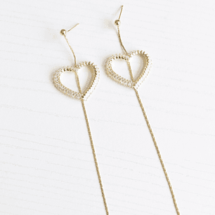 ARETES CORAZON CIRCONES 