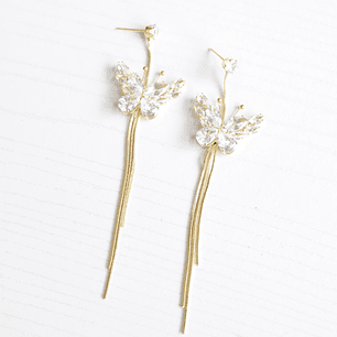 ARETES MARIPOSA CIRCONES