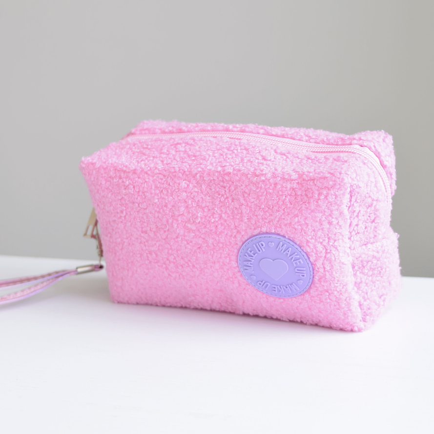 COSMETIQUERA ROSADA PELUCHE