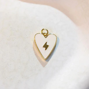 DIJE CORAZON BLANCO