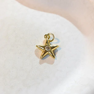DIJE ESTRELLA CIRCON