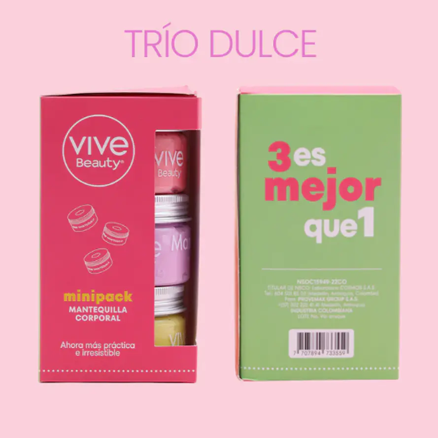 MINIPACK MANTEQUILLA CORPORAL - TRIO DULCE
