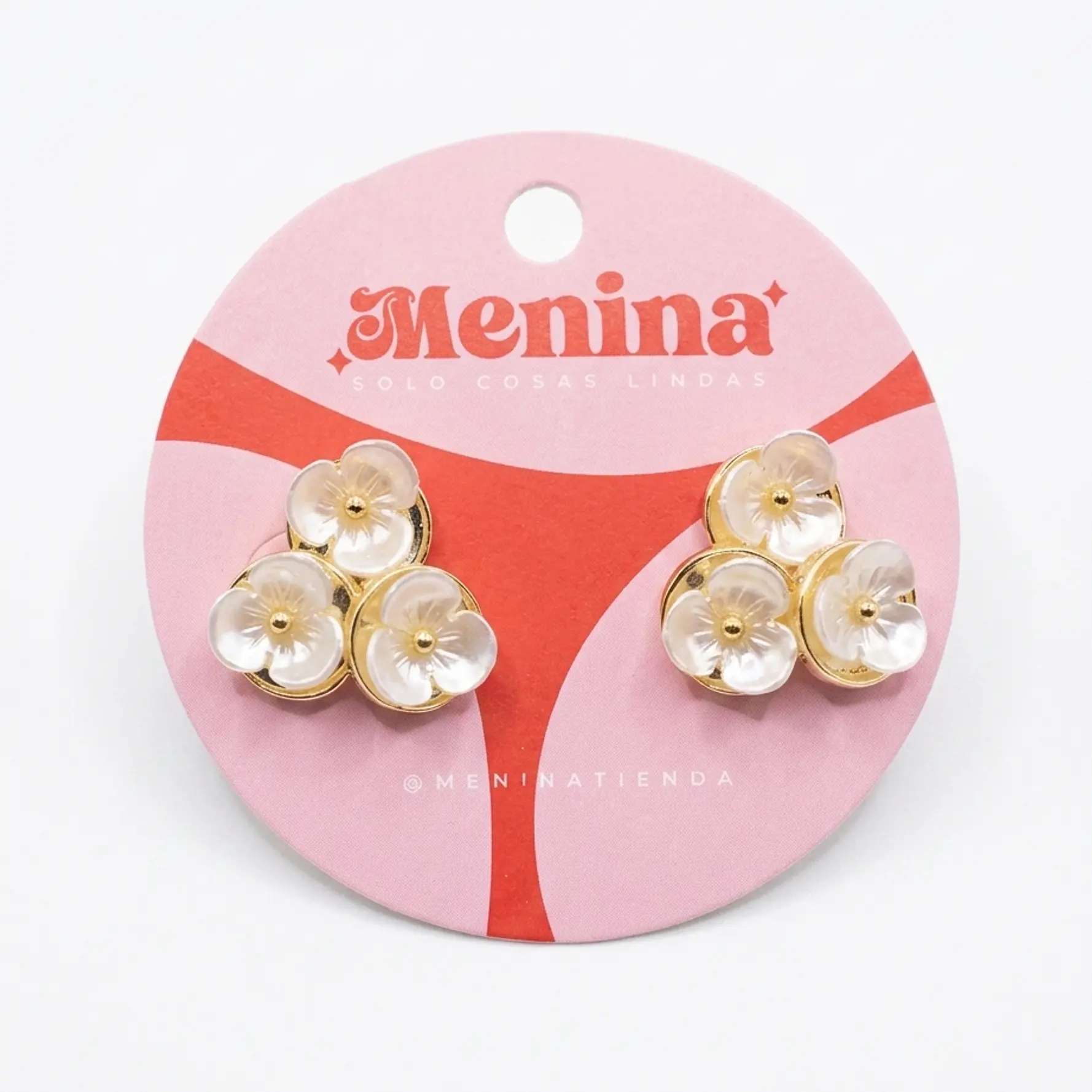 ARETES FLORES