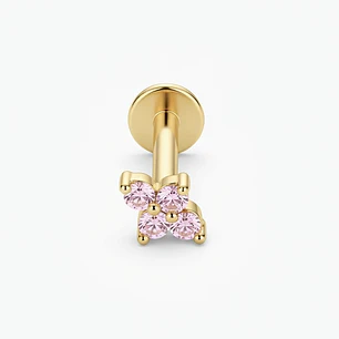 LABRET TREBOL ROSADA