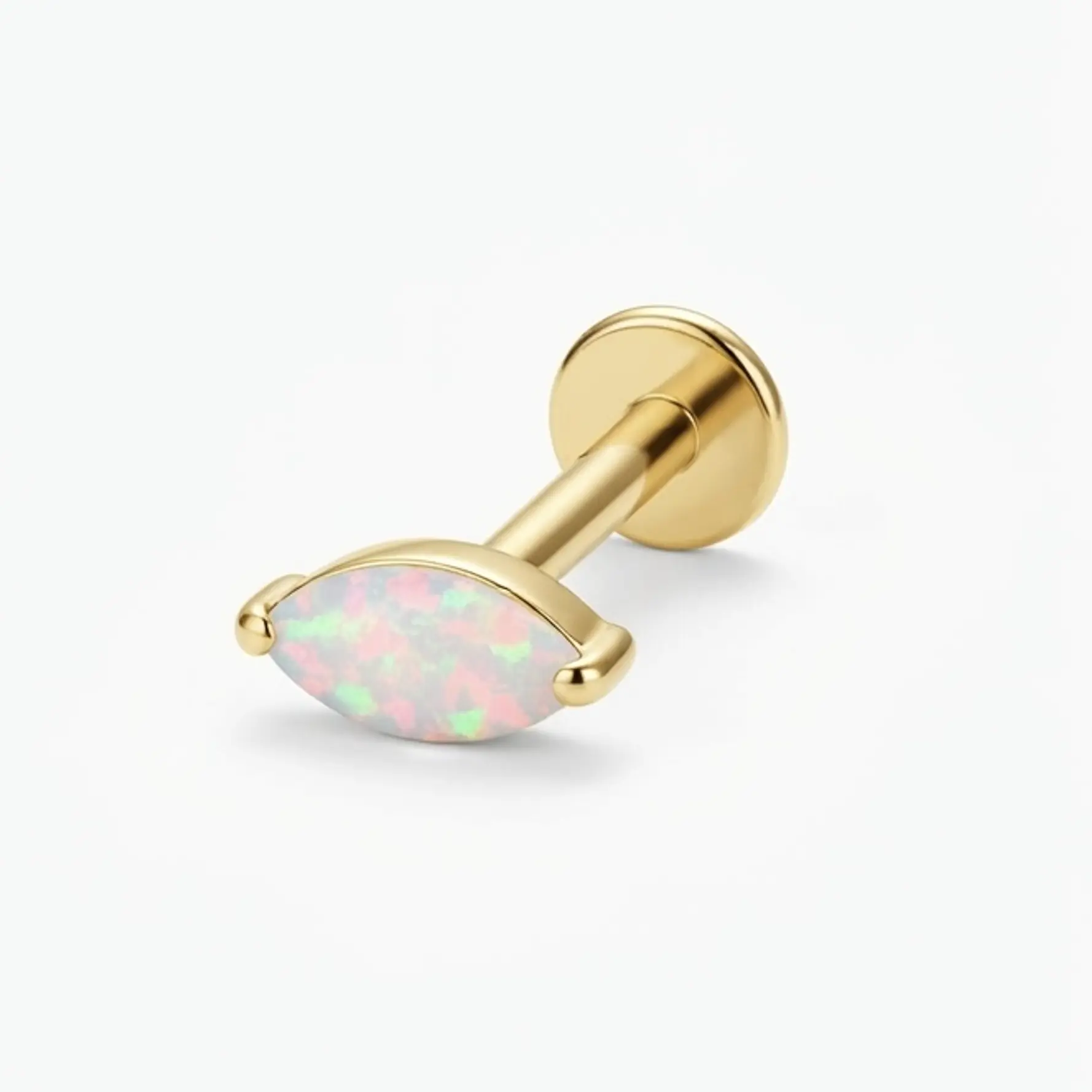 LABRET OPALO -TITANIO
