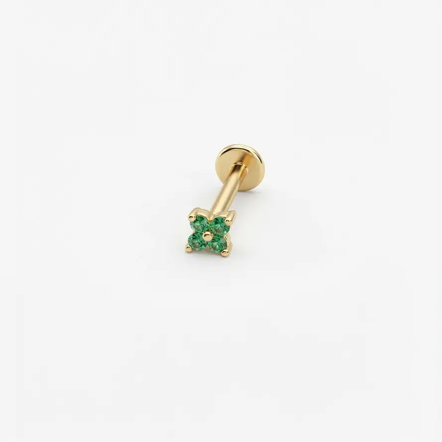 LABRET TREBOL VERDE