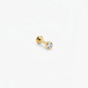 LABRET CIRCON - TITANIO G-23