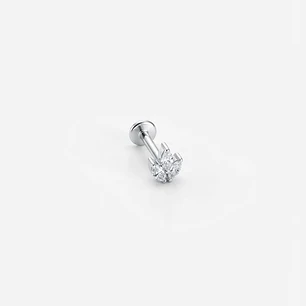 LABRET CIRCONES - TITANIO 
