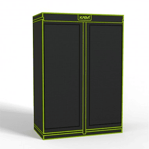 CARPA CROPBOX DE CULTIVO ESQUEJES CON RACK 120X60X180-KASVI