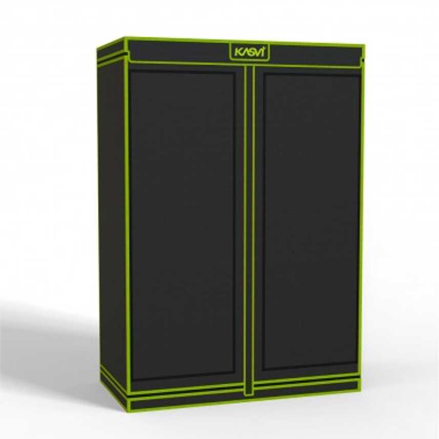 CARPA CROPBOX DE CULTIVO ESQUEJES CON RACK 120X60X180-KASVI 2