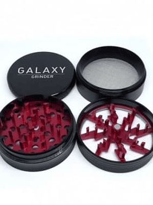 LIGHTNING GRINDER RED 63MM-GALAXY