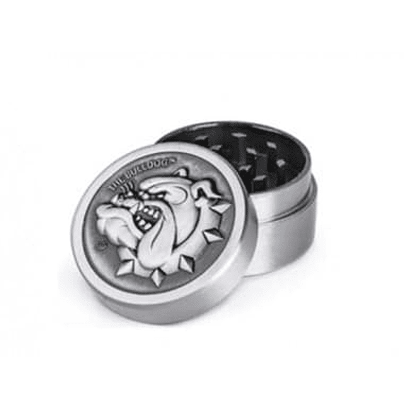 GRINDER METALICO SILVER 2 PCS-BULLDOG 1