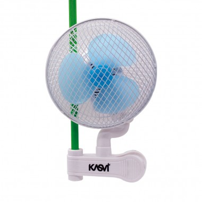 VENTILADOR CLIP FAN PINZA OSCILANTE 22CM 20W-KASVI 3