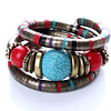 PULSERA BOHEMIA BOHO TURQUESA BRAZALETE JOYERÍA