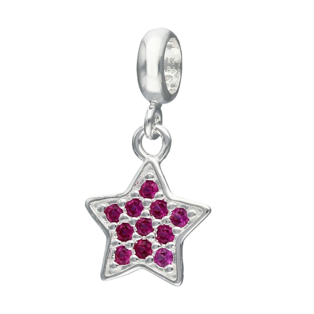 Collar Estrella con Circones Plata 925