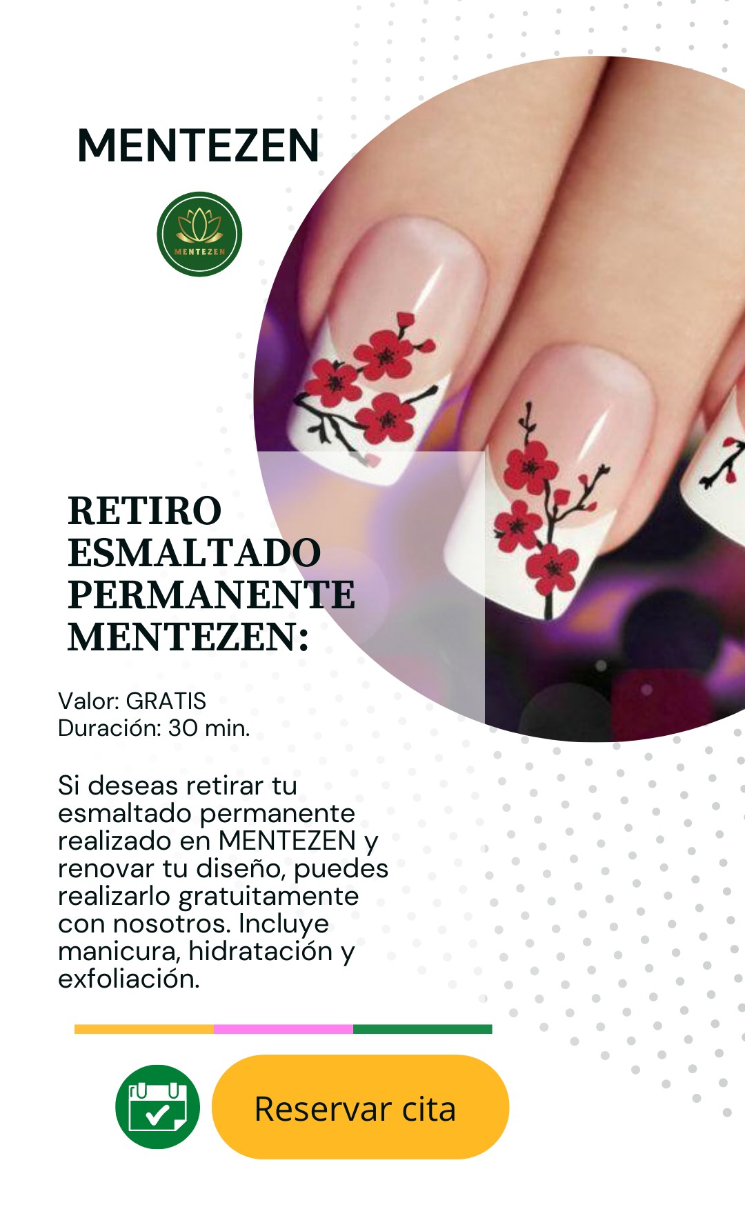 RETIRO ESMALTADO MENTEZEN