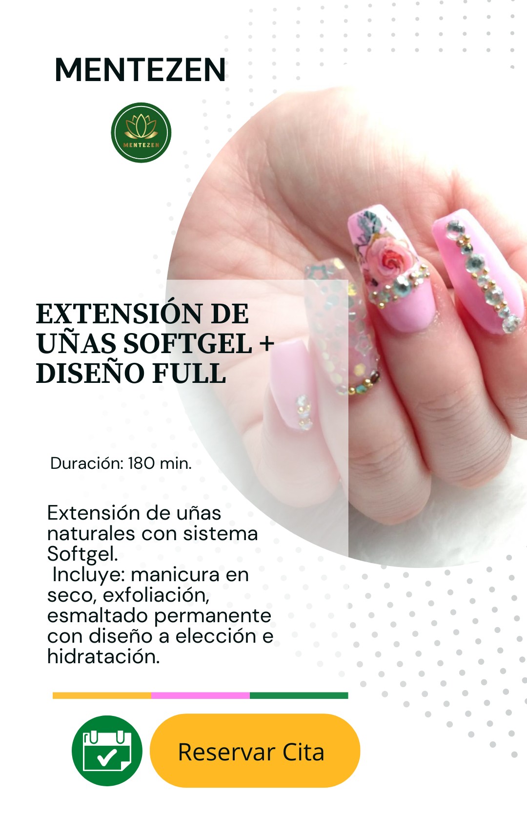 EXTENSIÓN SOFTGEL + DISEÑO FULL
