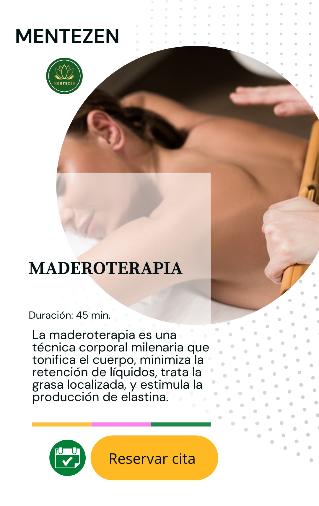 Masaje Descontracturante con Aromaterapia y Maderoterapia Solo para Ellas