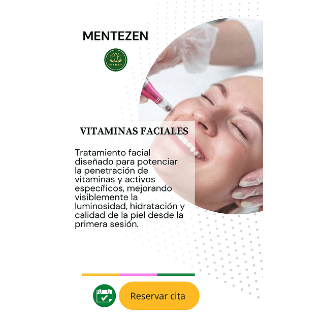 VITAMINAS FACIALES (3 SESIONES)