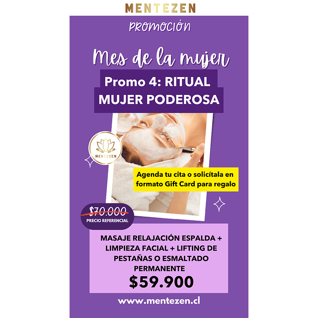 MES DE LA MUJER - PROMO 4