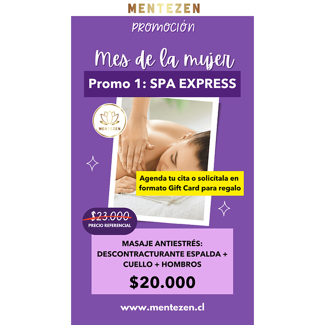 MES DE LA MUJER - PROMO 1