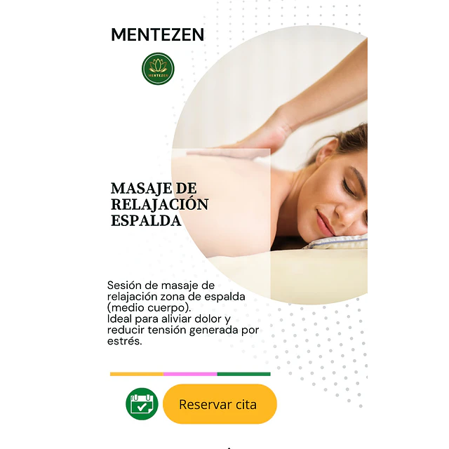 MASAJE DE RELAJACIÓN ESPALDA