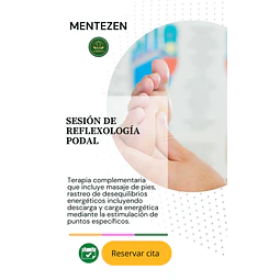 SESIÓN REFLEXOLOGÍA PODAL