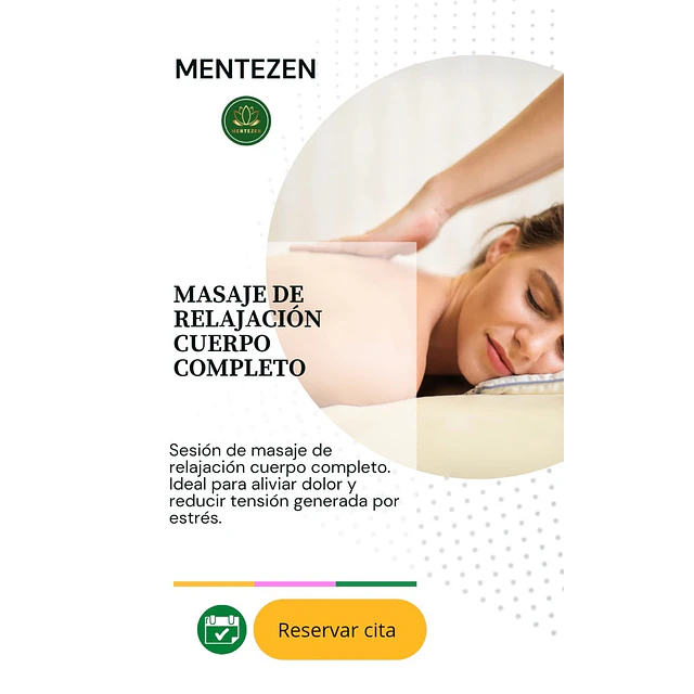 MASAJE RELAJACIÓN CUERPO COMPLETO