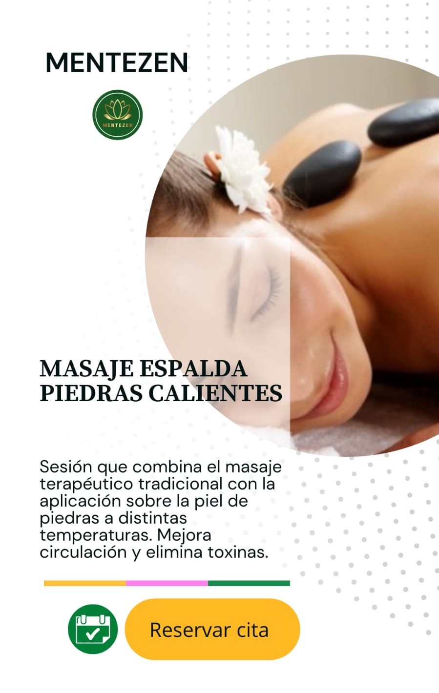 MASAJE ESPALDA PIEDRAS CALIENTES