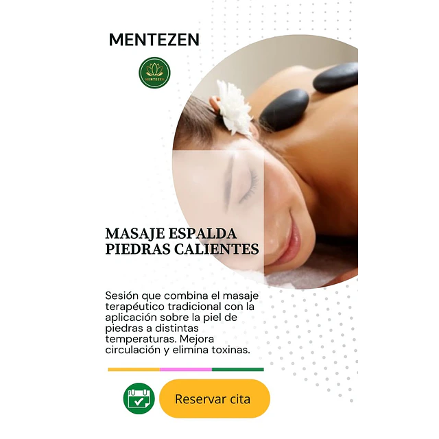 MASAJE ESPALDA PIEDRAS CALIENTES