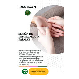 SESIÓN REFLEXOLOGÍA PALMAR