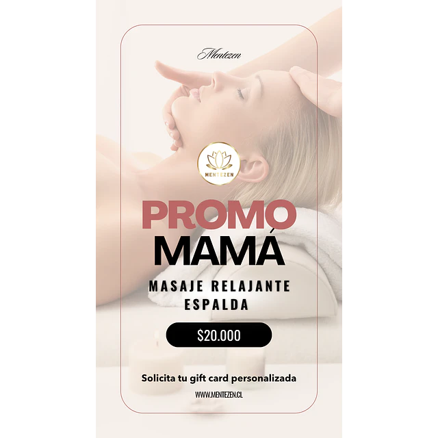 PROMO MAMÁ - MASAJE RELAJANTE