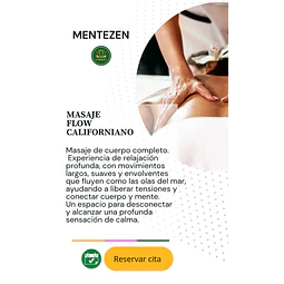 MASAJE FLOW CALIFORNIANO