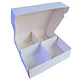 caja autoarmable con 4 divisiones 20x20x6 - Miniatura 1