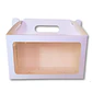caja con asas y visor 25x13x14cm cartulina - Miniatura 1