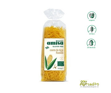 Fussili Corn & Rice Organic Gluten Free