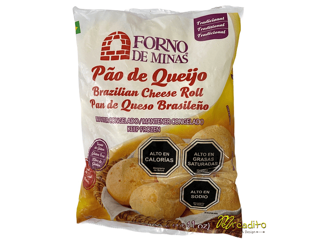 Pan de Queso, importado de Brasil - Sin Gluten
