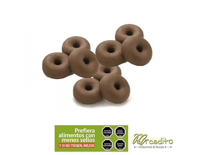 Mini Donuts de Chocolate x 15 unidades