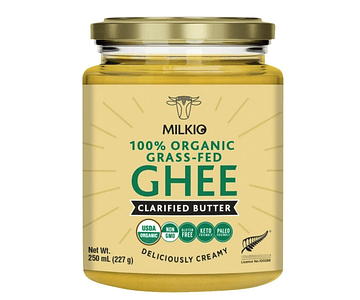 Mantequilla Clarificada 100% Orgánica - Gluten Free - Kosher - Hala - Keto