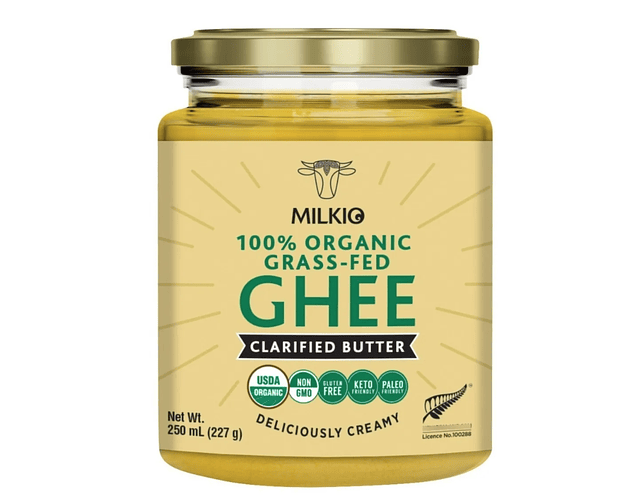 Mantequilla Clarificada 100% Orgánica - Gluten Free - Kosher - Hala - Keto