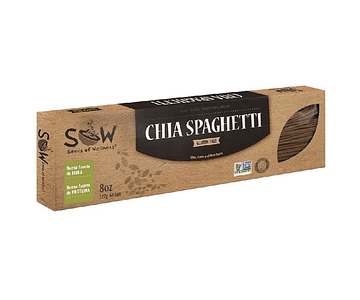 Spaguetti Chía, Vegano y Sin Gluten