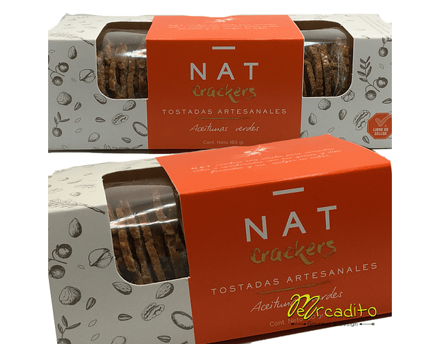 Nat Crackers - Aceitunas Verdes