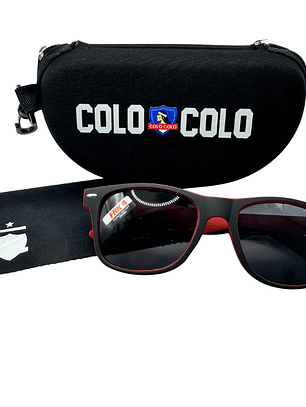 🕶️ Lentes de Sol Colo-Colo Modelo 1 – Edición Rojo