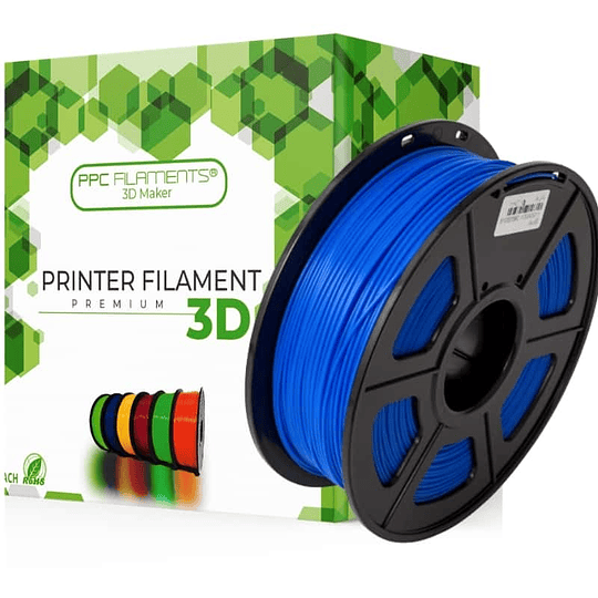 FILAMENTOS PETG AZUL 1KG PPC | FILAMENTOS