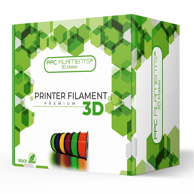 FILAMENTOS PLA+ GRIS 1KG PPC Filaments | FILAMENTOS