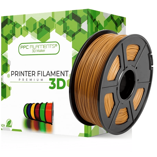 FILAMENTOS PLA CAFÉ 1KG PPC Filaments | FILAMENTOS