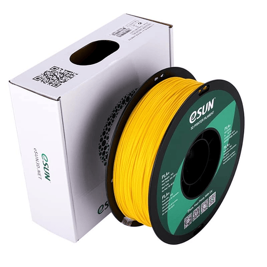 FILAMENTOS PLA+ AMARILLO 1KG ESUN | FILAMENTOS